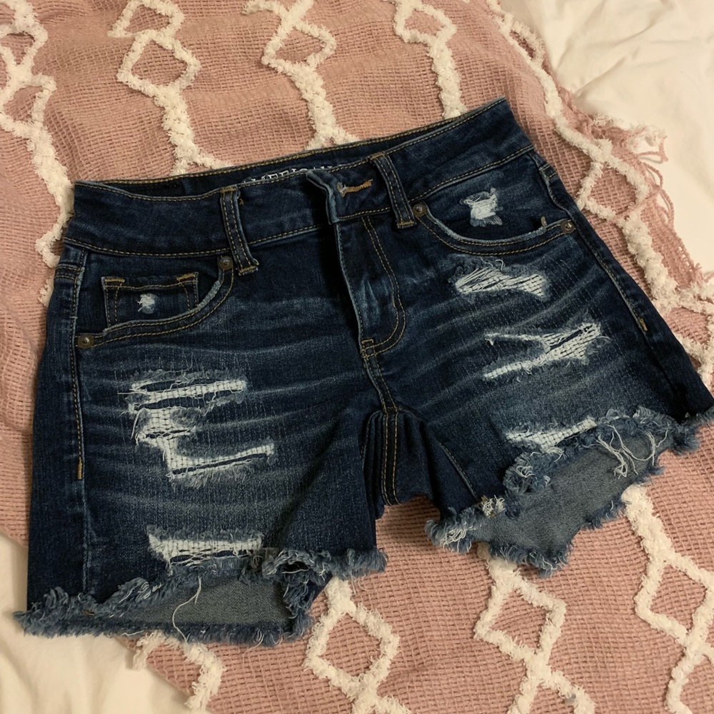American eagle denim shorts